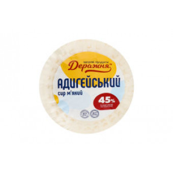 Сир м’який «Адигейський» з масовою часткою жиру 45%