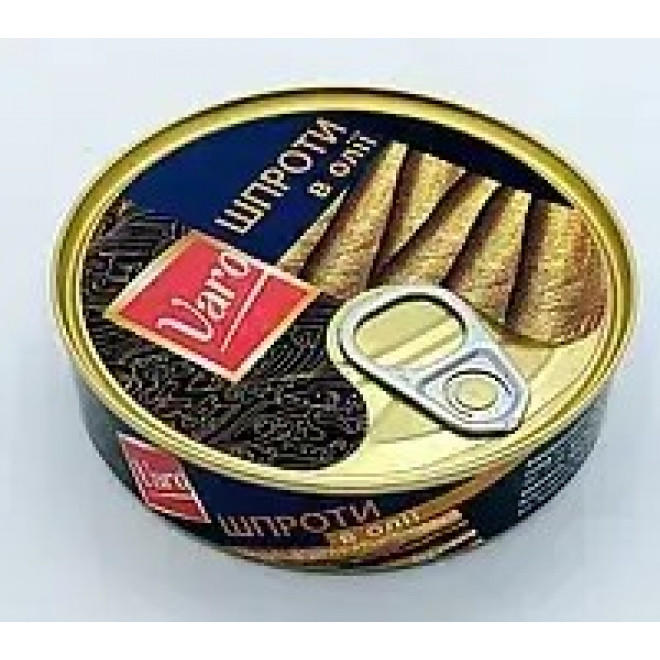 Шпроти в олії Варо