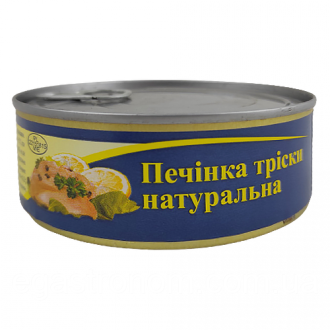 Печінка тріски натуральна