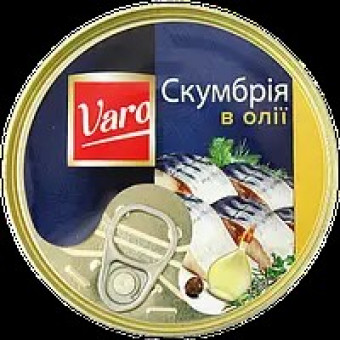 Скумбрія в олії Варо