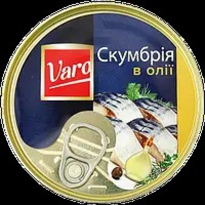 Скумбрія в олії Варо