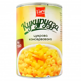 Кукурудза консервована Варо