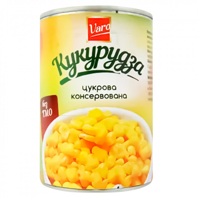 Кукурудза консервована Варо