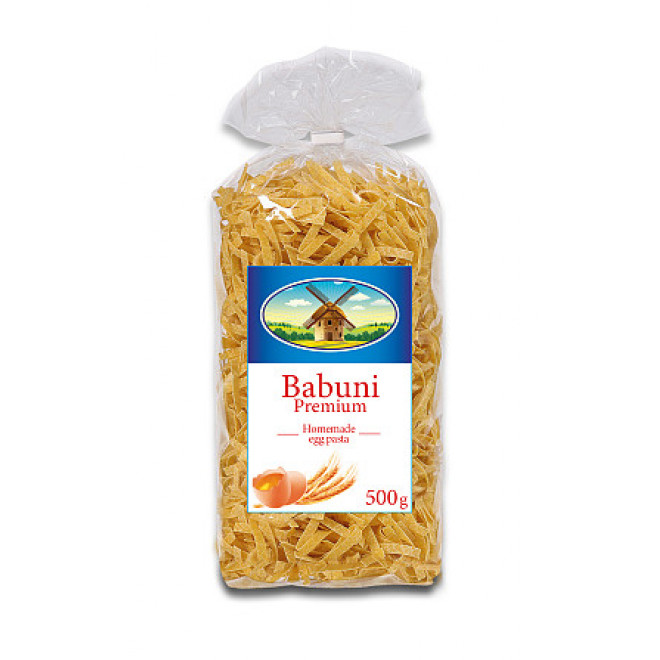 Локшина яєчна Babuni Premium 5мм