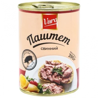 Паштет VARO свинний
